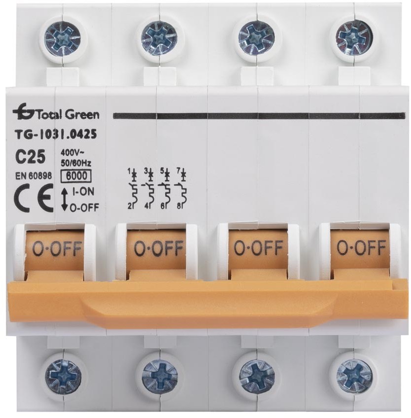Intrerupator Automat 25A Tetrapolar